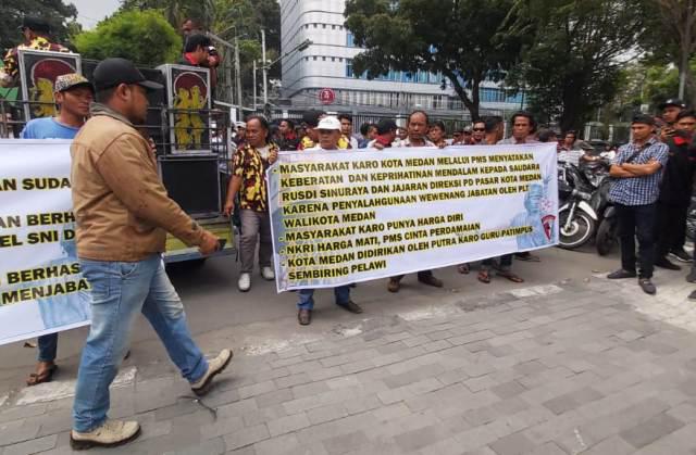 PMS Ancam Demo Kembali Plt Walikota Medan Dengan Ribuan Massa