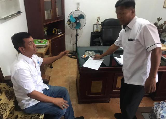 Tipikor Polda Sumut OTT Pungli IMB Camat di Langkat