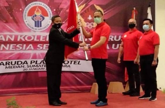 Ruruh Lantik Paulus Sinambela Jadi Ketua ESI Medan