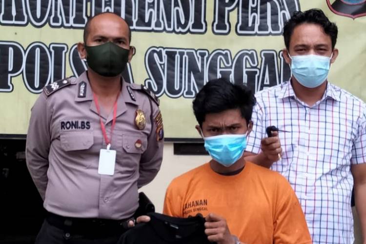 Curi Sepeda Motor, Ari Pelong Ditangkap di Rumah