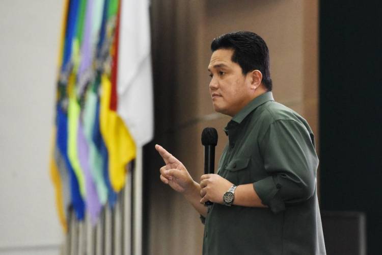 Erick Thohir Bicara soal Grand Design Indonesia Emas di USU
