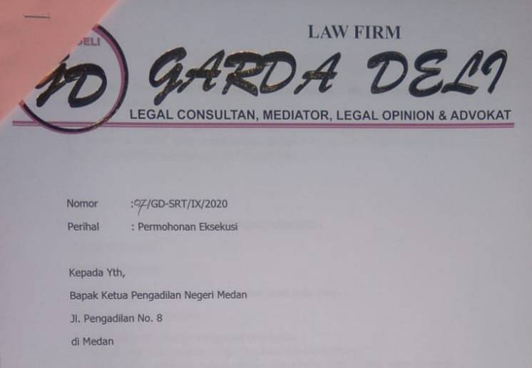 PN Medan Tahan Eksekusi Perkara  PT. Bintang Cosmos, Ada Apa?