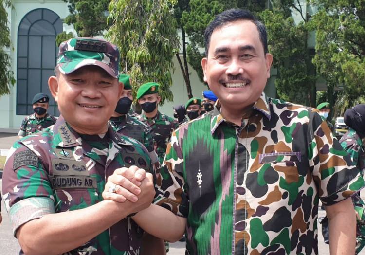 Jenderal Dudung Kunker ke Medan, Bertemu Rekan Alumni Lemhannas RI Hendrik Sitompul