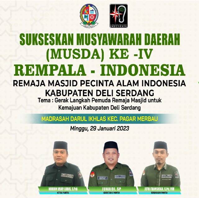 Rempala Deliserdang Akan Laksanakan Musda ke IV