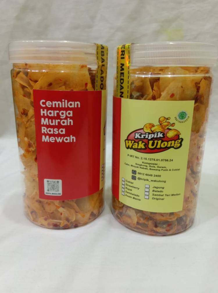 Keripik Wak Ulong Jajanan Khas Medan Deli