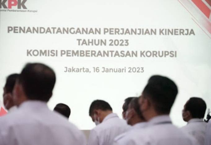 Tanda Tangani Kontrak Kinerja 2023, KPK Sampaikan 5 Program Prioritas Nasional