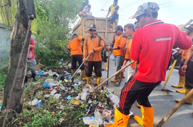 1,7 Ton Sampah 'Lenyap' Dihantam PPPSU Medan Deli Dalam Sehari