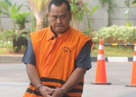 KPK Eksekusi Anwar Fuseng Padang ke Lapas Medan