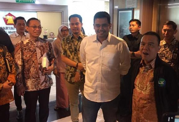 Bahas Medan, Bobby Berkunjung ke Fraksi Gerindra DPR RI