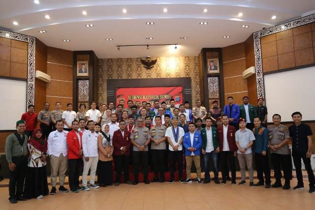 Bahas Kamtibmas Jelang Pilkada: Kapolda Sumut Bertemu Kelompok Cipayung Plus