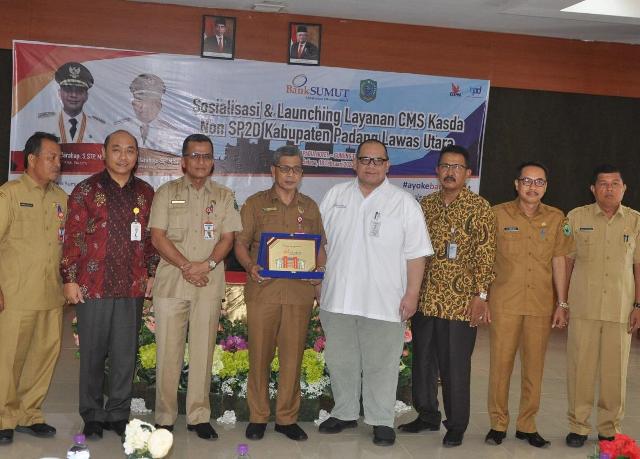 Lagi, Bank Sumut Sosialisasi SP2D Online di Pemkab Paluta