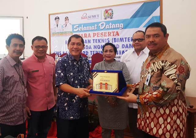 Bank Sumut Sosialisasi CMS SP2D Online ke Pemkab Karo