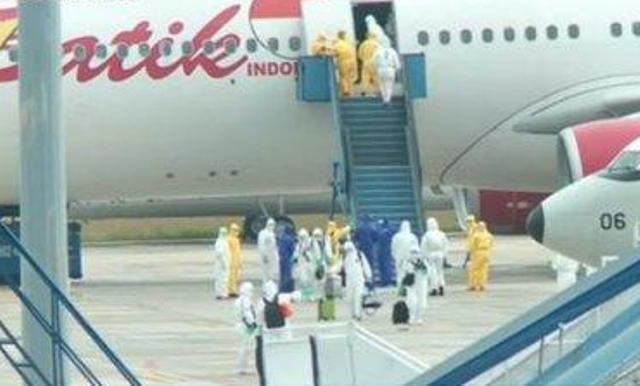 Istana Nyatakan 245 WNI Tiba dari China Semuanya Sehat