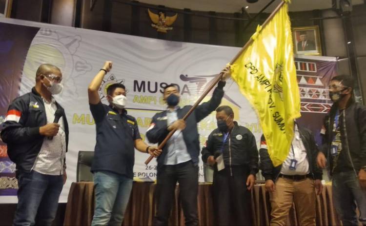 28 DPD Percayakan David Luther Lubis Pimpin AMPI Sumut Periode 2021-2026
