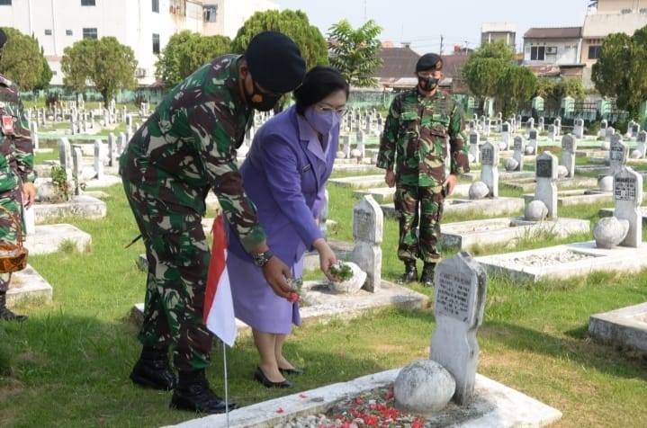 Marsma TNI Erson Pimpin Ziarah HUT ke 59 Kohanudnas