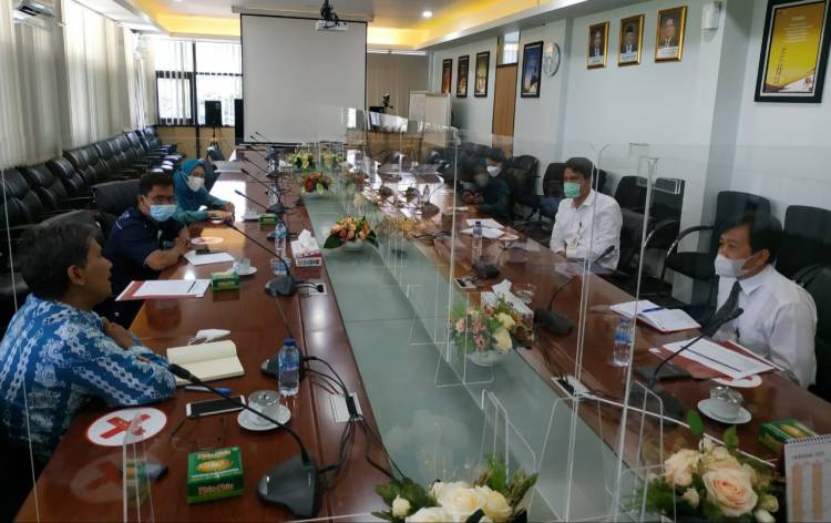OJK dan Ombudsman Sumut Koordinasi Laporan Bantuan Covid-19
