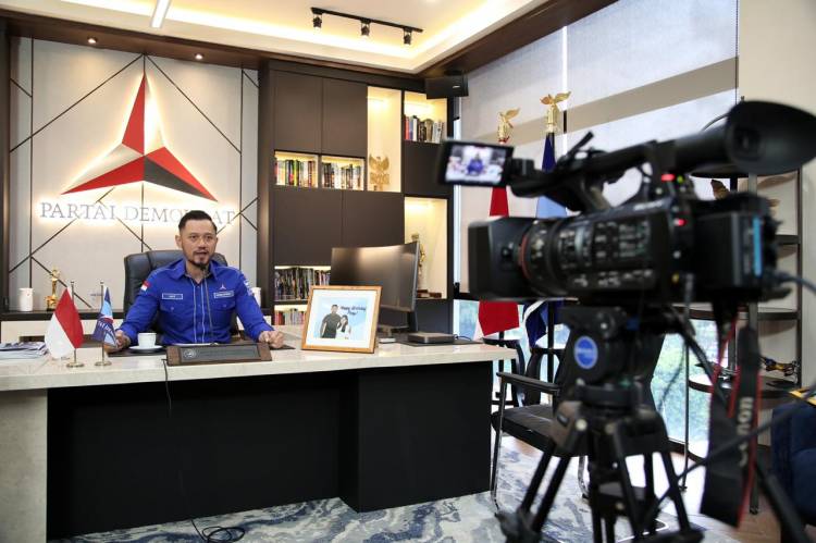 Webinar Transportasi Udara, Ketum Demokrat Berharap Penerbangan Indonesia Makin Maju dan Aman