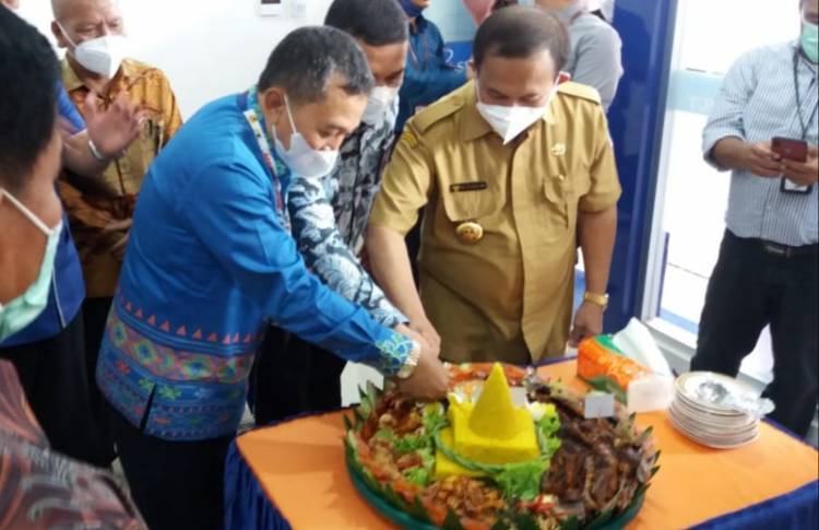 Direktur Pemasaran Bank Sumut Resmikan KCP Gido di Kepulauan Nias