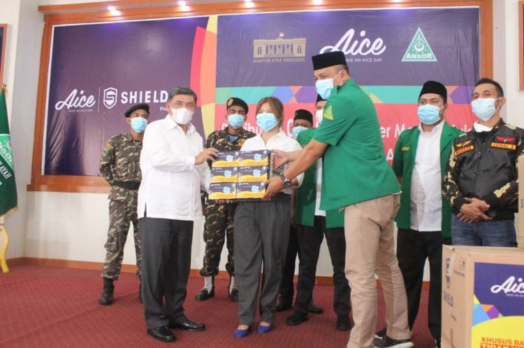 Pemkab Deliserdang Apresiasi Kampanye 5 Juta Masker Kesehatan GP Ansor