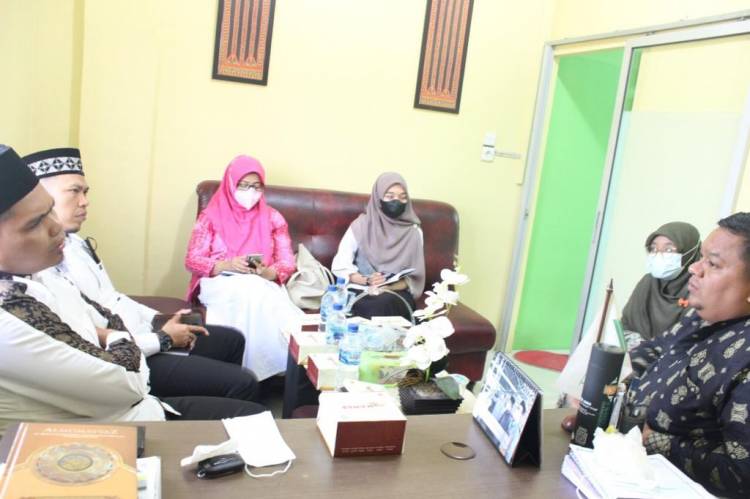 Pimcab DDW Terima Audiensi Dekan FAIH Unpab Hasilkan 5 Poin Sinergi