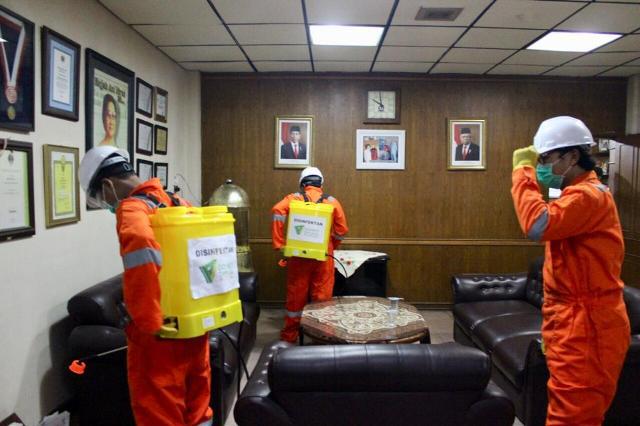 Tangkal Penyebaran Covid-19, Dompet Dhuafa Sterilisasi Tempat Umum