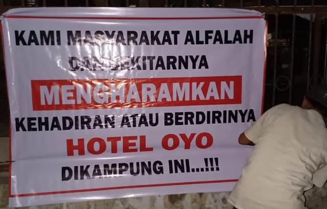Khawatir Jadi Lokasi Maksiat, Hotel OYO di Medan Ditolak Warga