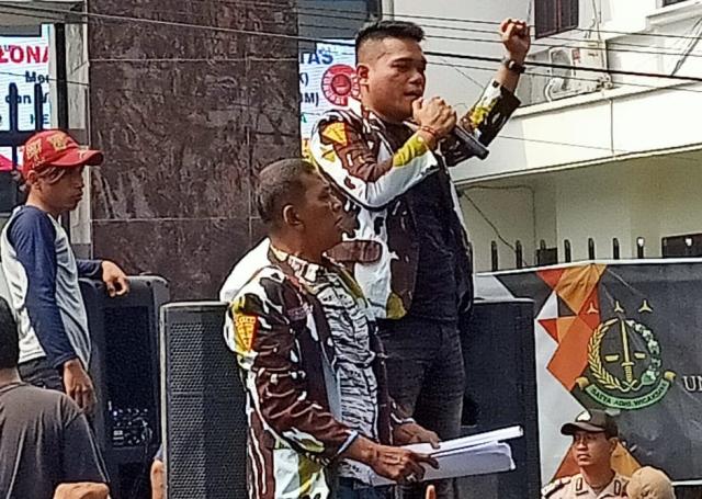 IPK Kepung Kantor Kejati Sumut, Tolak Adanya Intervensi ke Penegak Hukum