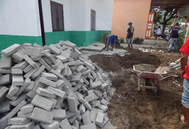 Rehab Pustu Gebang Dinas Kesehatan Langkat Diduga Bermasalah