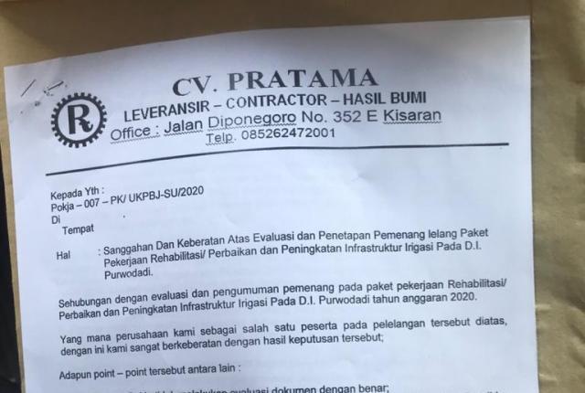Ada Dugaan Monopoli, Lelang Paket APBD Sumut Rp 3,9 Miliar kena Sanggah