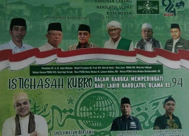 Di Istana Maimon, Harlah ke 94 NU se Kota Medan Dihadiri Said Aqil Siradj
