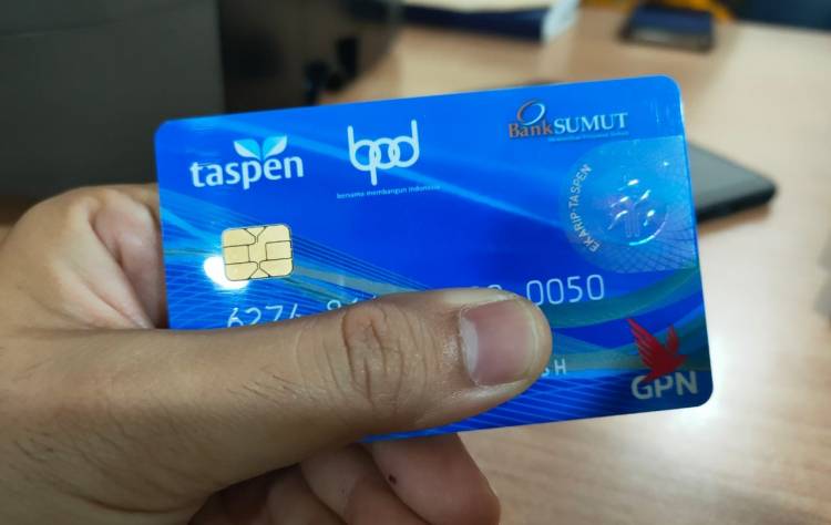 Bank Sumut dan PT. Taspen Luncurkan Kartu ATM Pensiunan ASN