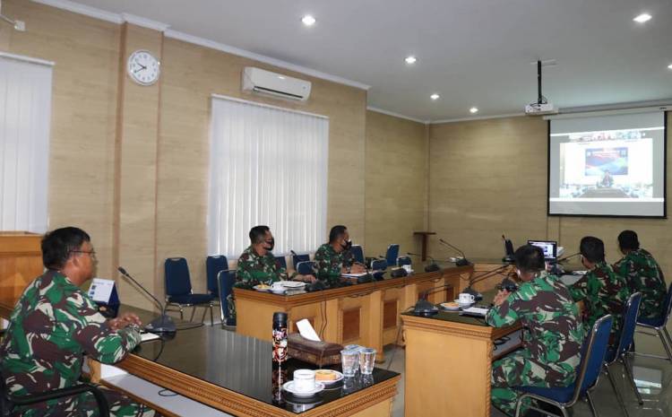 Entry Briefing Panglima Komando Pertahanan Udara Nasional