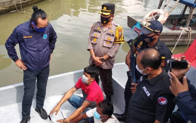 Tim Gabungan Tangkap 8 Kurir Narkoba di Perairan Pantai Timur Sumatera