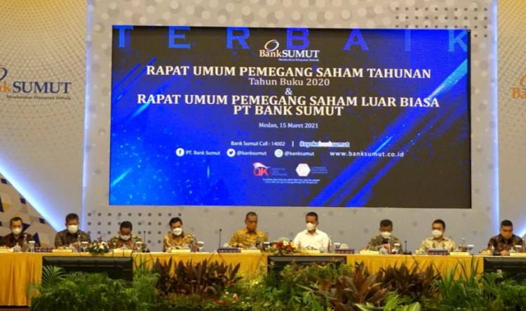 Aset PT. Bank Sumut Melejit Rp 33,5 Triliun, Syaiful Azhar Komut Independen