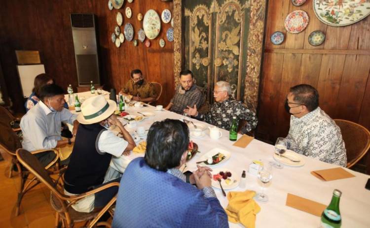 AHY Bertemu Pendiri, Ini Kata Ifan Pioh dan Steven Rumangkang