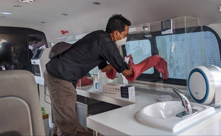 Akhirnya, Dinas Kesehatan Langkat Uji Fungsi Mobil PCR Tes Rp 2,4 Miliar  