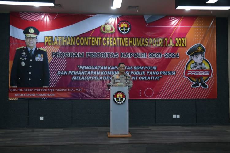 Polri Gelar Pelatihan Konten Kreatif Antisipasi Hoax Bagi Seluruh Humas