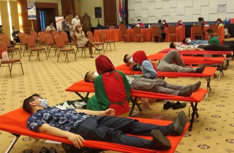 Bank Sumut Gelar Donor, Terkumpul 135 Kantong Darah