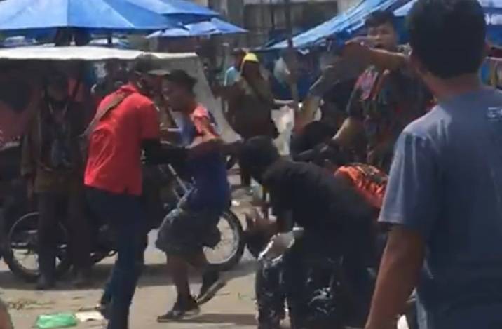 PP dan AMPI Bentrok di Terminal Sambu, Ageng Sinuraya Babak Belur