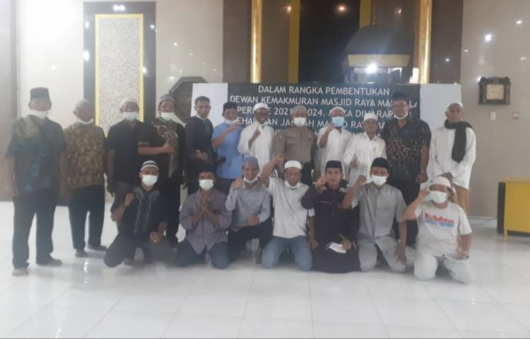 Ketua DKM Raya Mandala Terpilih Aklamasi