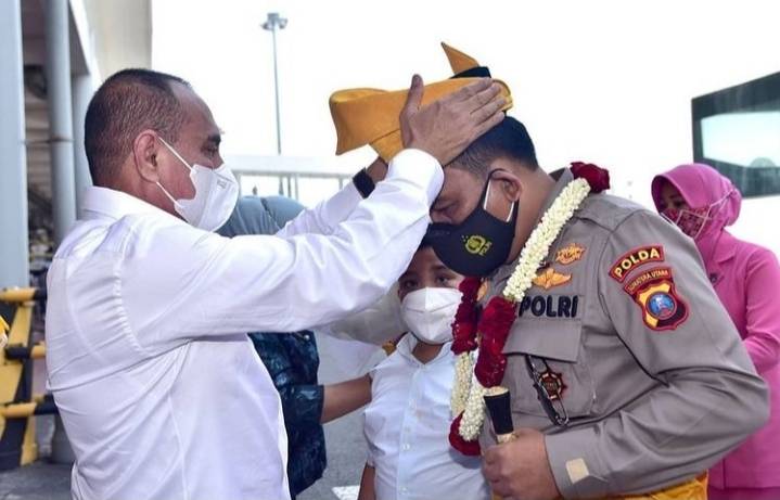 Kapolda Sumut Dapat Ucapan Selamat dari Istri Gubsu