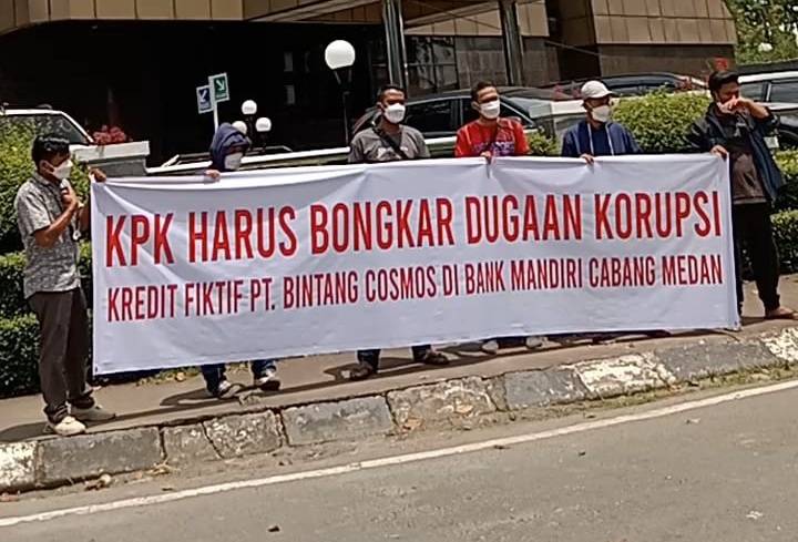 Garda Deli Pertanyakan Sikap KPK Tangani Dugaan Korupsi Kredit Fiktif Bank Mandiri Medan