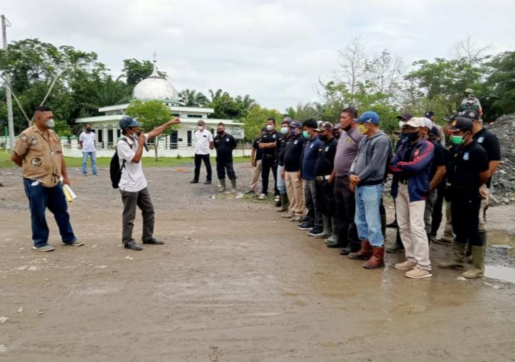 Tuntut Kebun Plasma 20%, Ratusan Massa Garda Laut Demo PT. Grahadura Leidong Prima