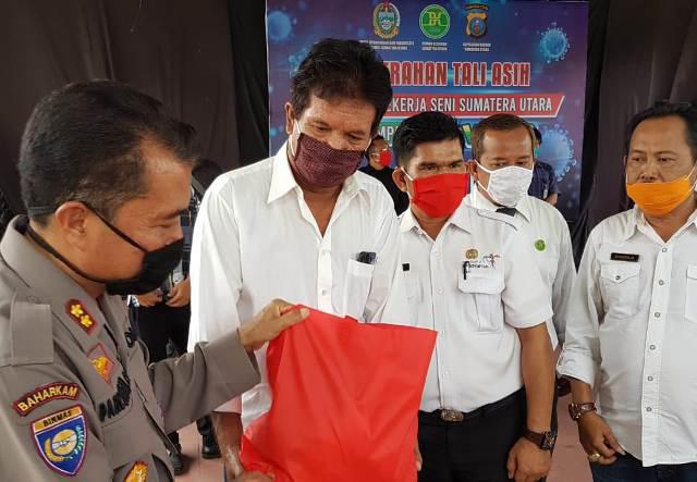 Dampak Covid-19, Pekerja Seni di Sumut Dapat Tali Asih 2 Hari Jelang Ramadhan 1441 H