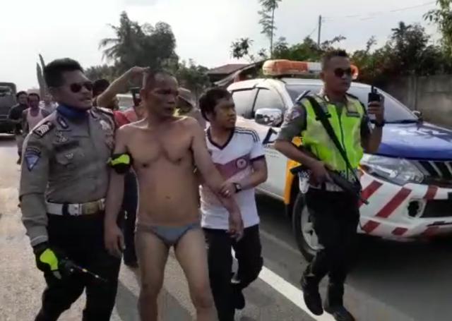 Rampok Spesialis Ban Mobil Ditangkap Dekat Pintu Tol Amplas