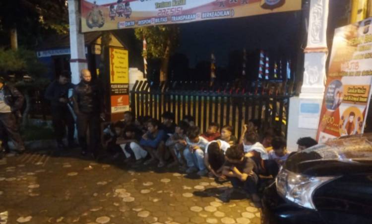 23 Pemuda Terlibat Tawuran Diamankan Tim Rajawali Polda Sumut