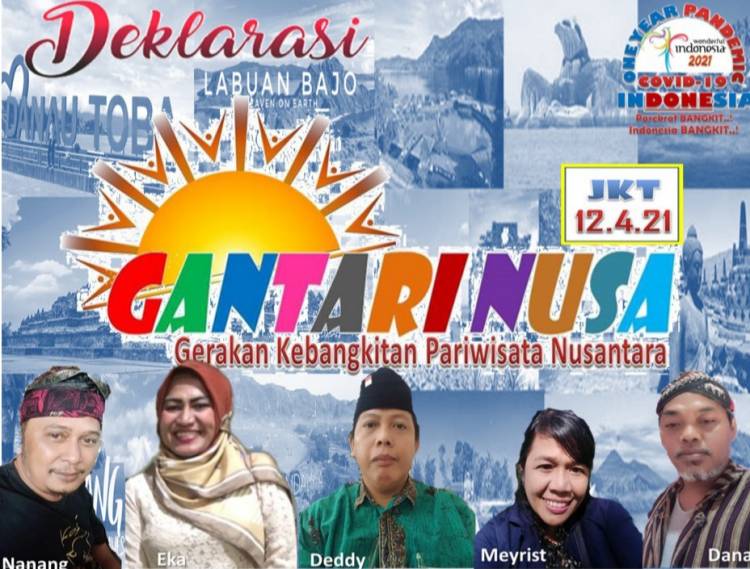 Gantari Nusa Dukung Momentum Kebangkitan Hidup dan Parekraf 2021