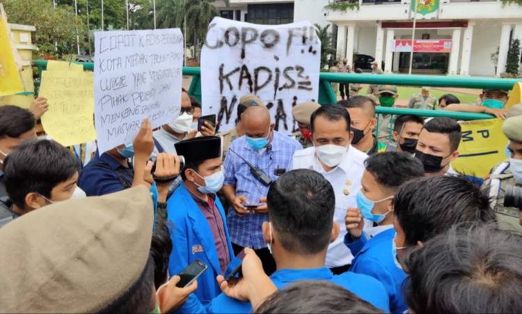 PMII Desak Walikota Medan Evaluasi 3 Kepala Dinas