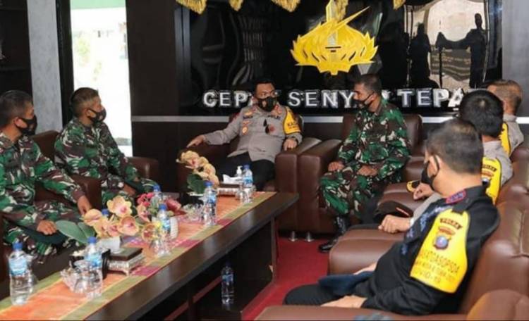 Tingkatkan Kolaborasi TNI-Polri, Irjen Panca Kunjungi Markas Raider 100/PS