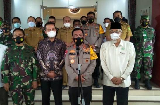 Irjen Panca Pimpin Rakor Kesiapan Idul Fitri 1442 Hijriyah di Sumut